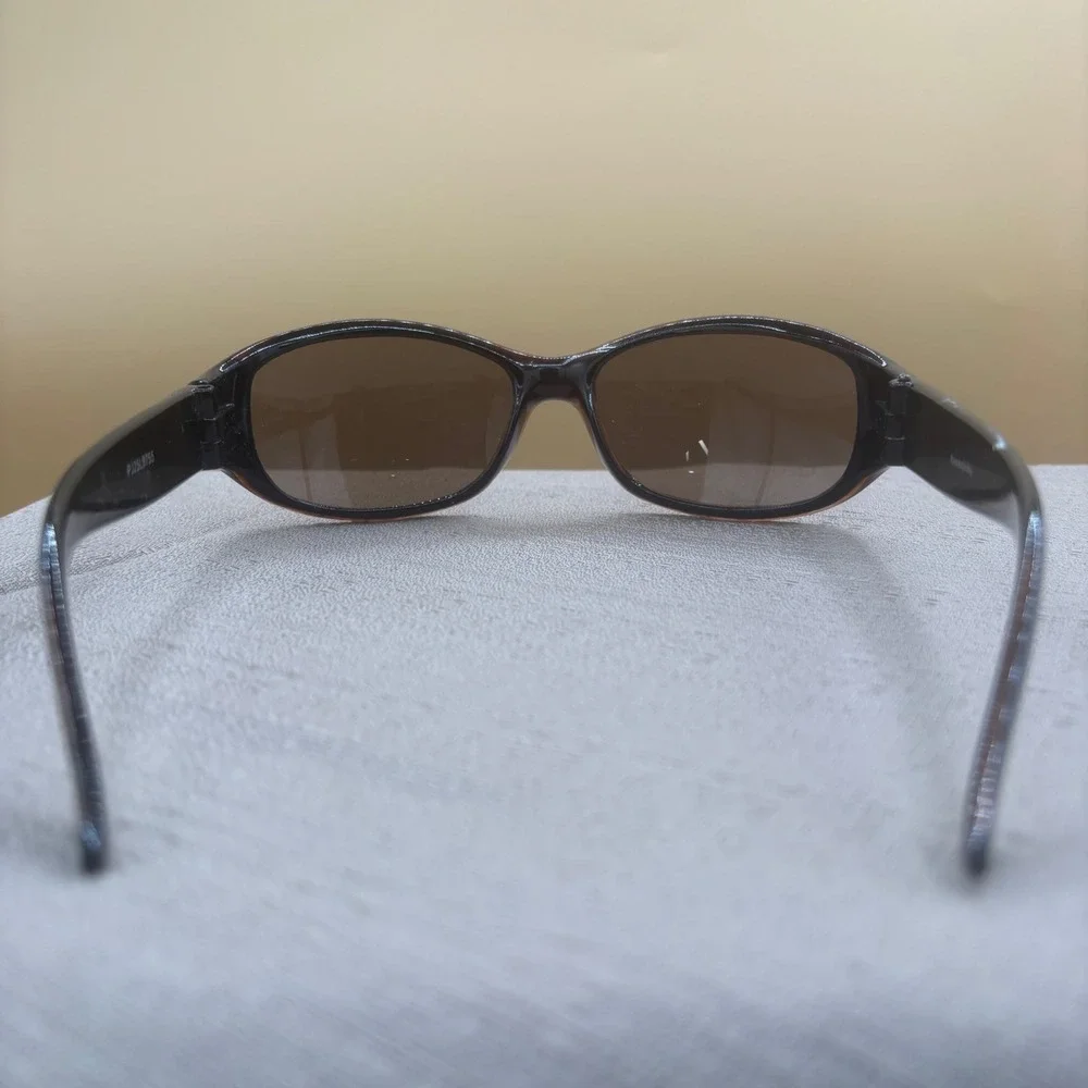Panama Jack Sunglasses Brown Tortoise Oval Frames PJ25L9755 Coastal Y2K Shades